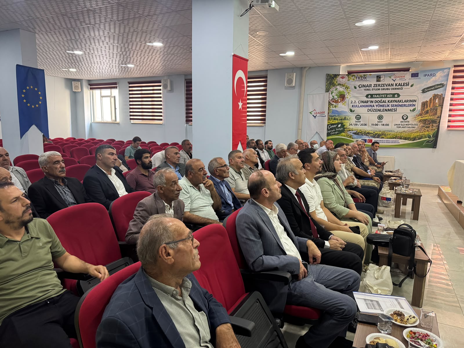 FAALİYET:2.2. ÇINAR’IN DOĞAL KAYNAKLARIN KULLANIMINA YÖNELİK SEMİNERLERİN DÜZENLENMESİ
